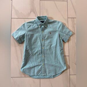 Polo by Ralph Lauren Women's Button Down Oxford Shirt size small - short sleeve